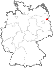 Karte Liepe bei Eberswalde